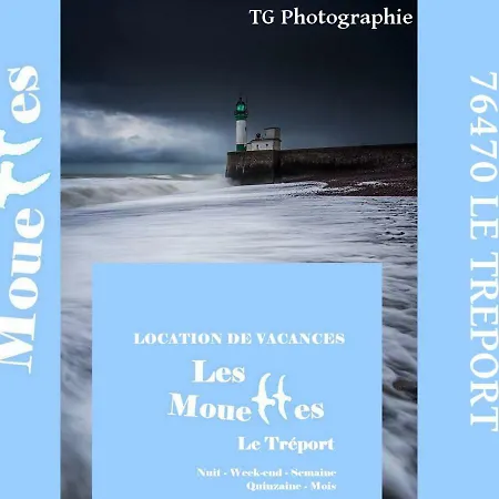 Ferienwohnung Les Mouettes Le Tréport Exterior foto